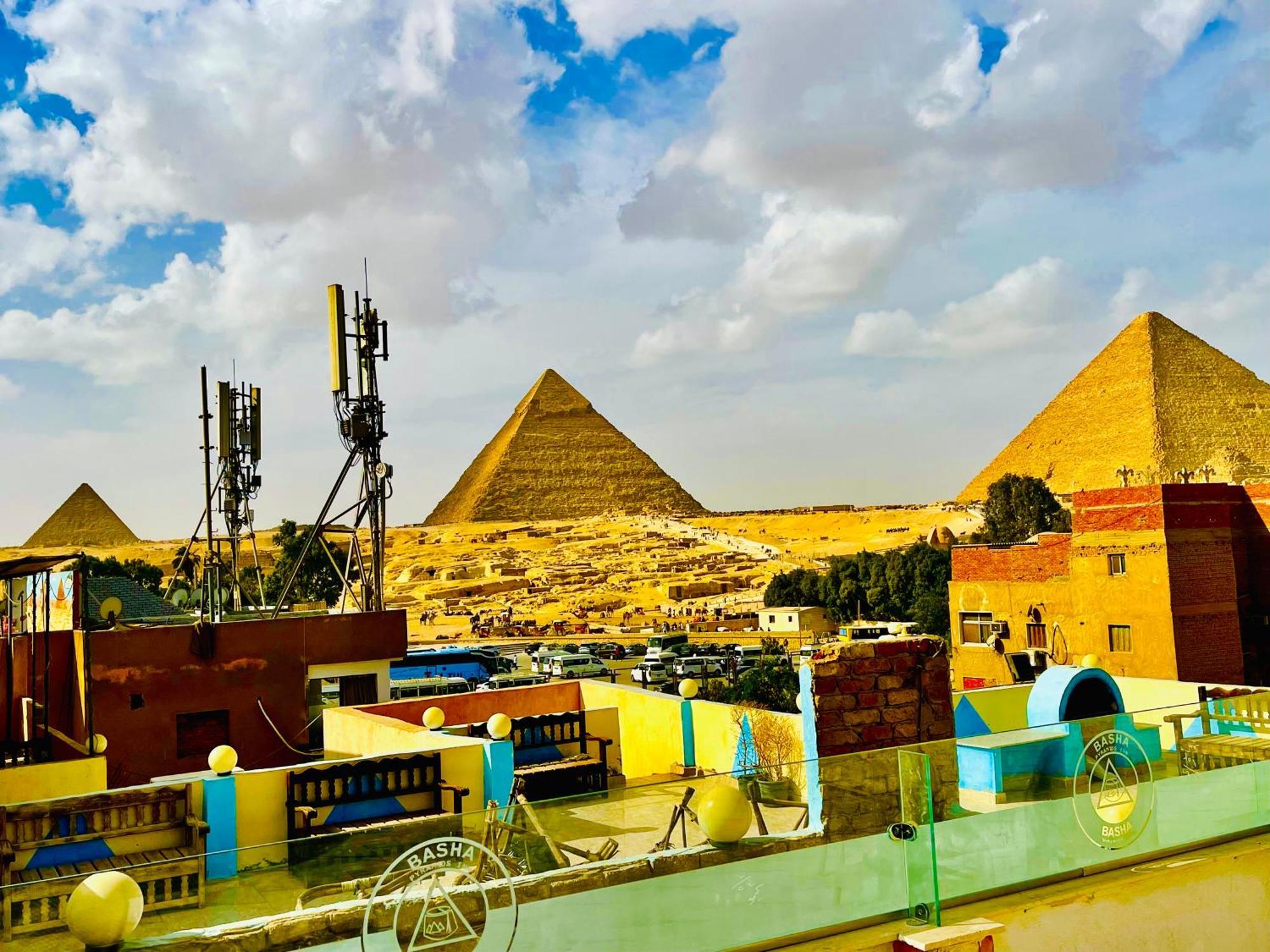 Basha Pyramids Inn Kafret el-Gabal Exterior photo